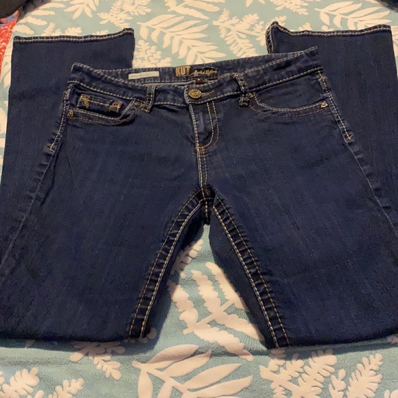 Kut From The Kloth Farrah Baby BootCut Jeans Sz 6 - Picture 4 of 7